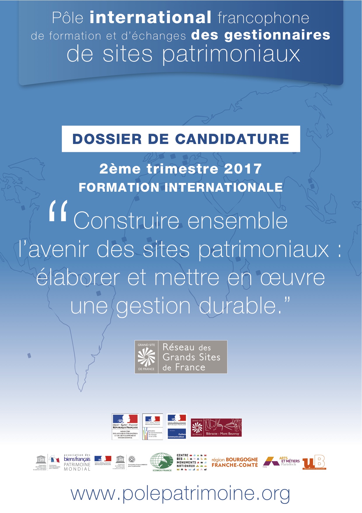 Affiche formation 2017 A4 norep dossier candidature